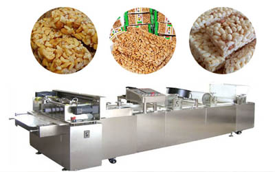 Cereal bar production line