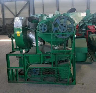 Peanut sheller & cleaning machine