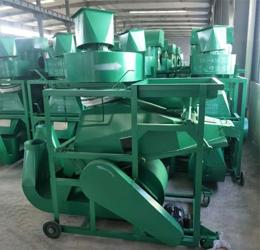 Peanut sheller & cleaning machine