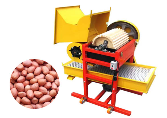 Peanut shelling machine