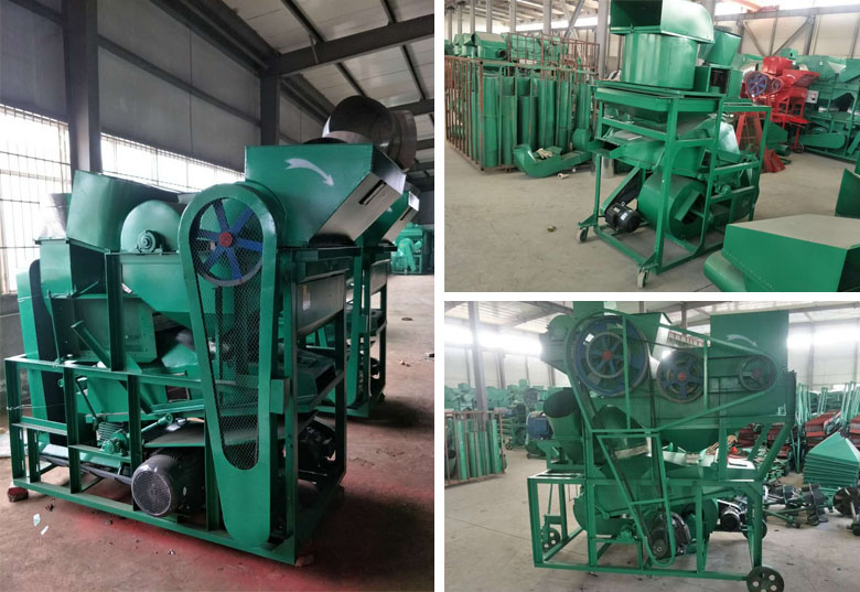 Peanut shelling machine