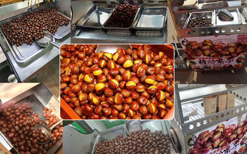 Application of chestnut roaster