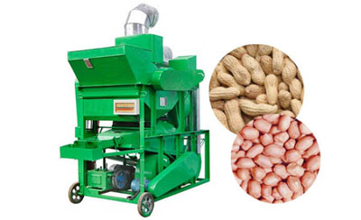 Peanut shelling machine