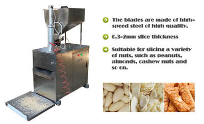 Peanut Slicing Machine